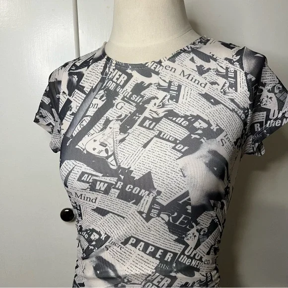 Princess Polly Read About It Ruched Bodycon Maxi Dress - Picture 7 of 10